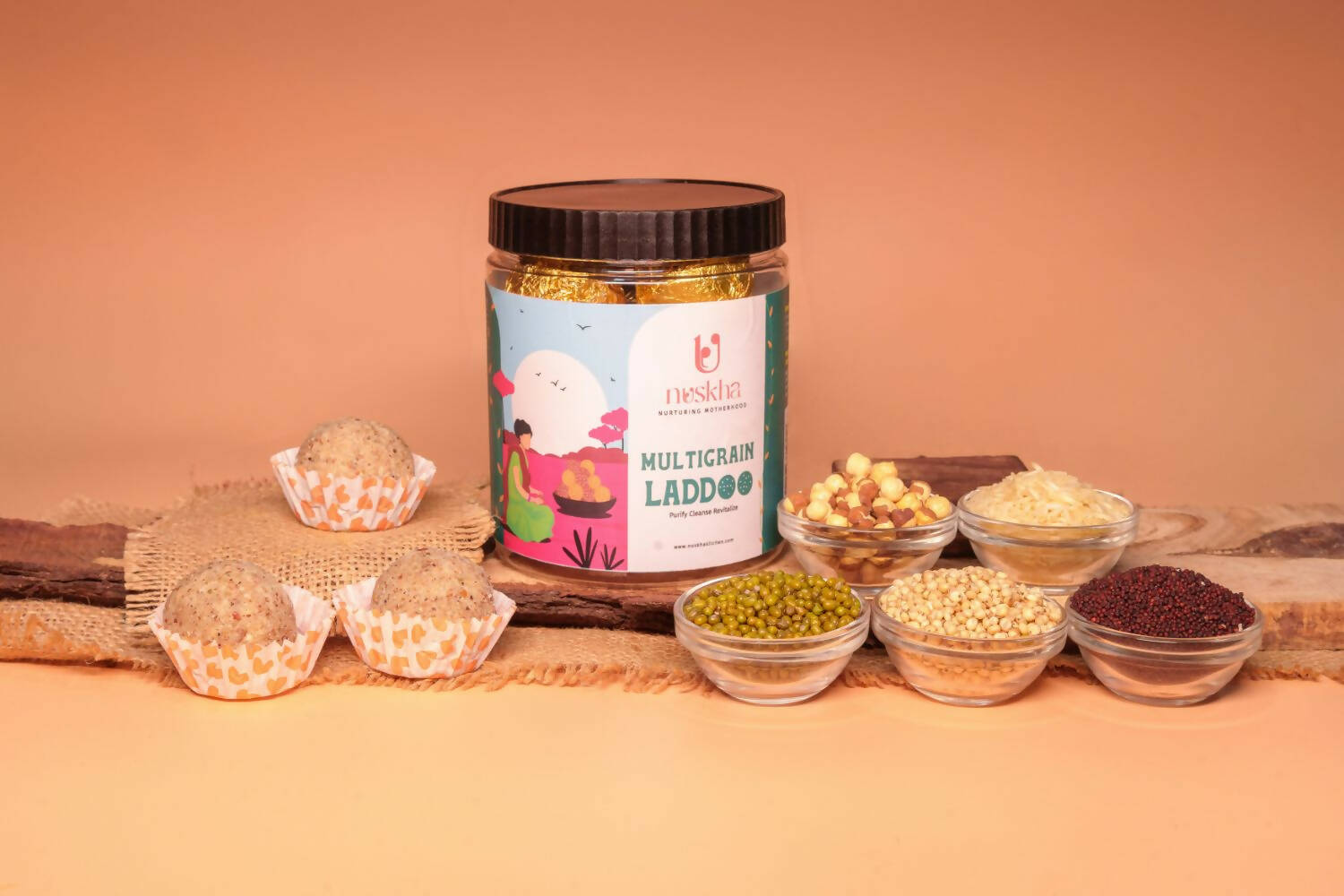 Nuskha Multigrain Laddoo Nuskha
