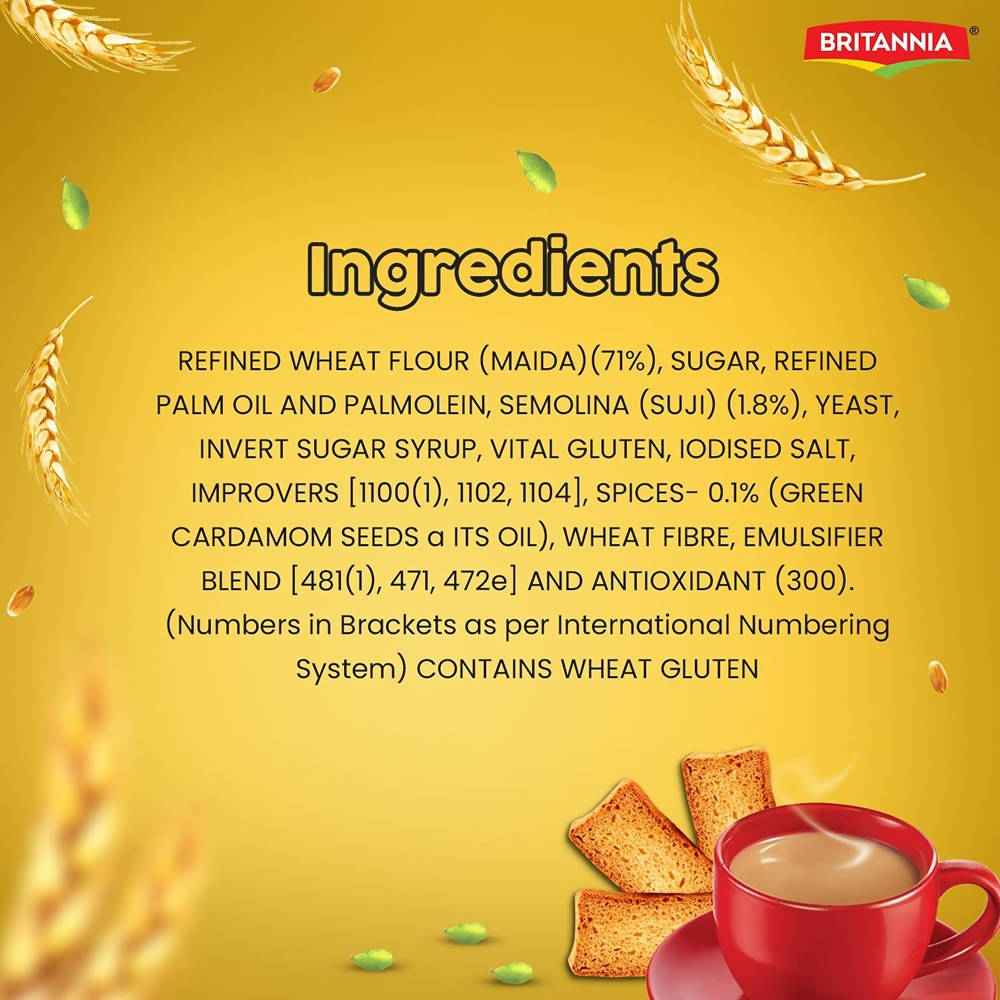Britannia Toastea Premium Bake Rusk Britannia