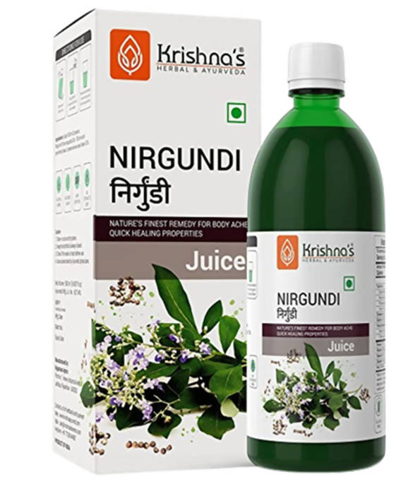 Krishna's Herbal & Ayurveda Nirgundi Juice - Safuron