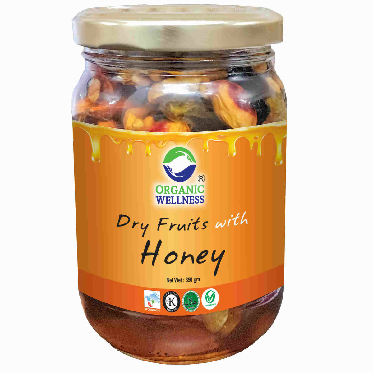 Organic Wellness Dry Fruits with Honey - Safuron