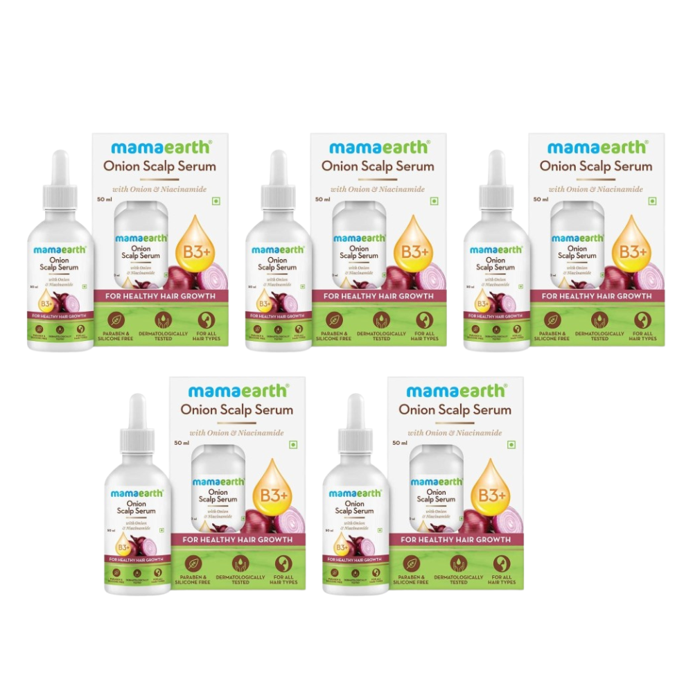 Mamaearth Onion Scalp Serum For Healthy Hair Growth - Safuron