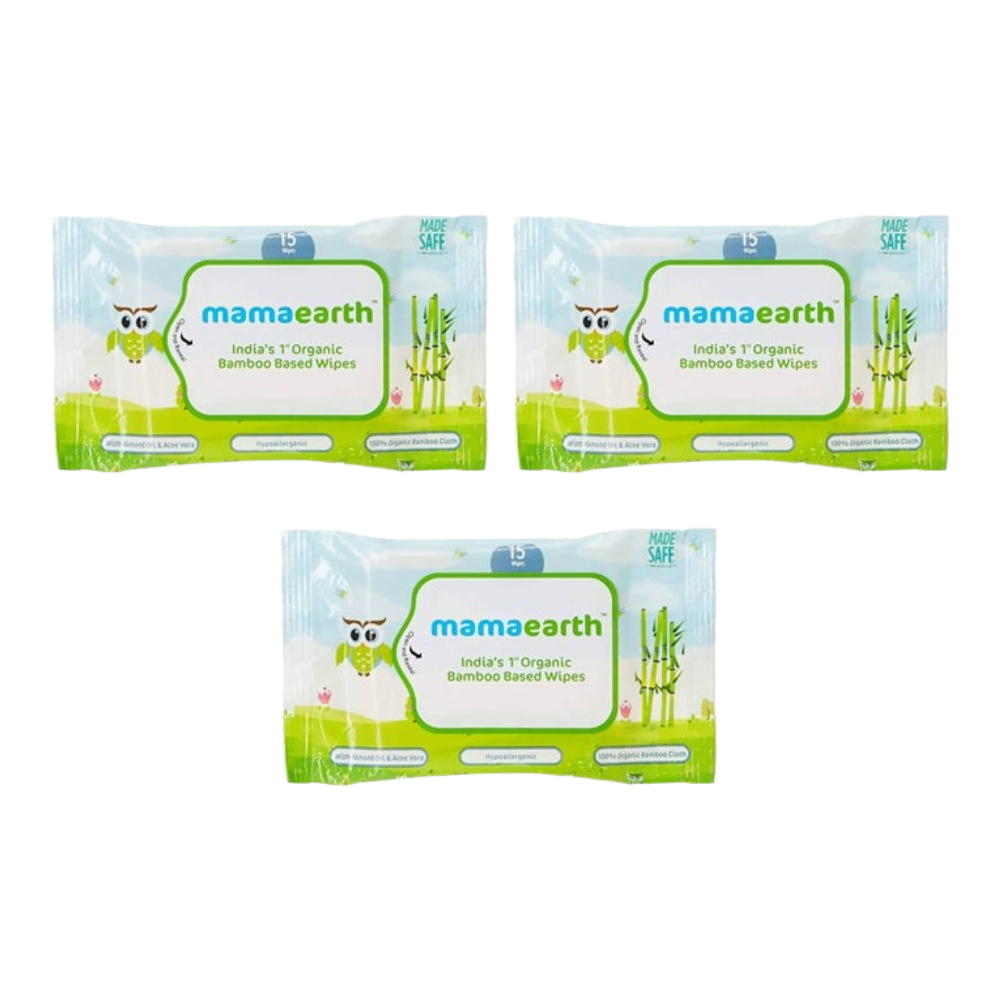 Mamaearth India's 1st Organic Bamboo Based Wipes - Safuron