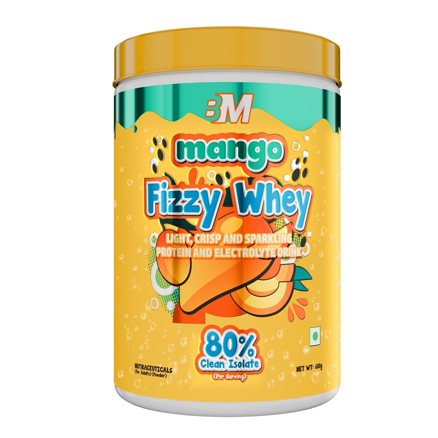 Big Muscles Nutrition Fizzy Whey & Shaker Combo Big Muscles Nutrition