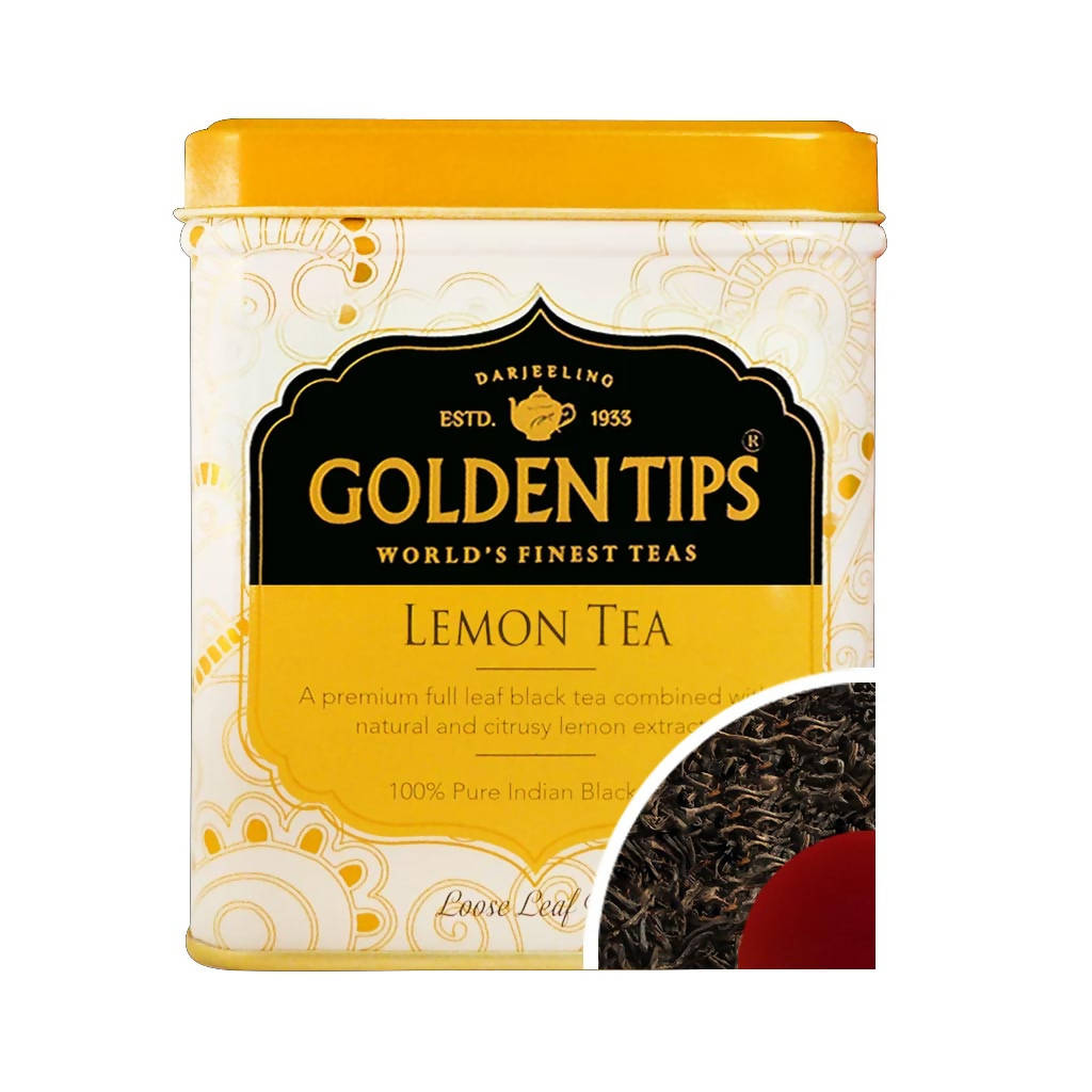 Golden Tips Loose Leaf Black Tea - Tin Can - Safuron