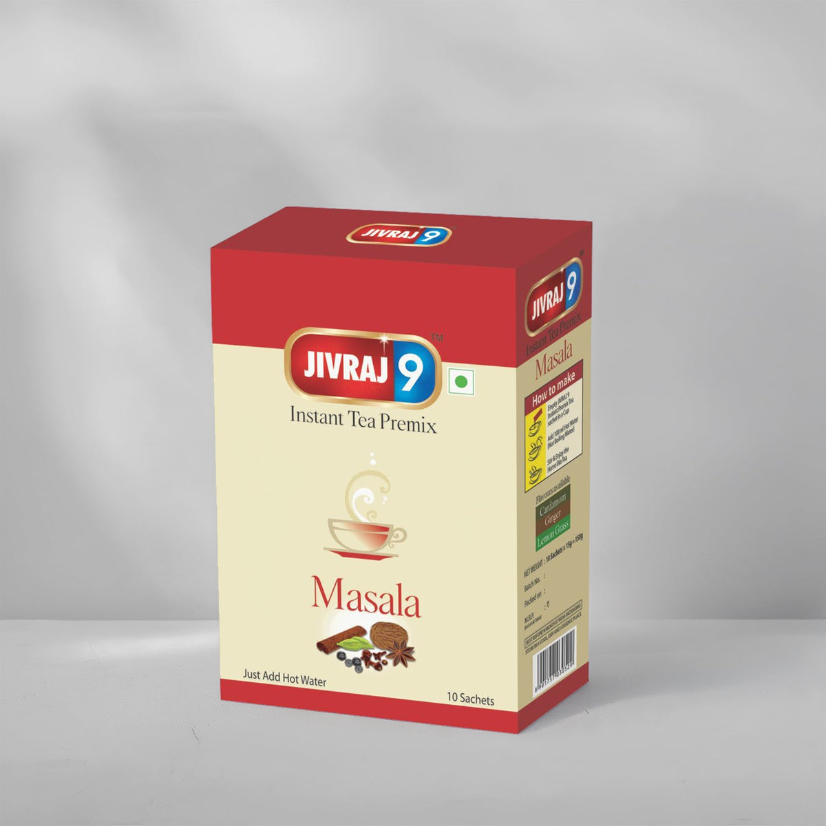 jivraj9 Tea Masala Premix Tea Box - Safuron