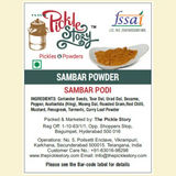 The Pickle Story Sambar Podi The Pickle Story