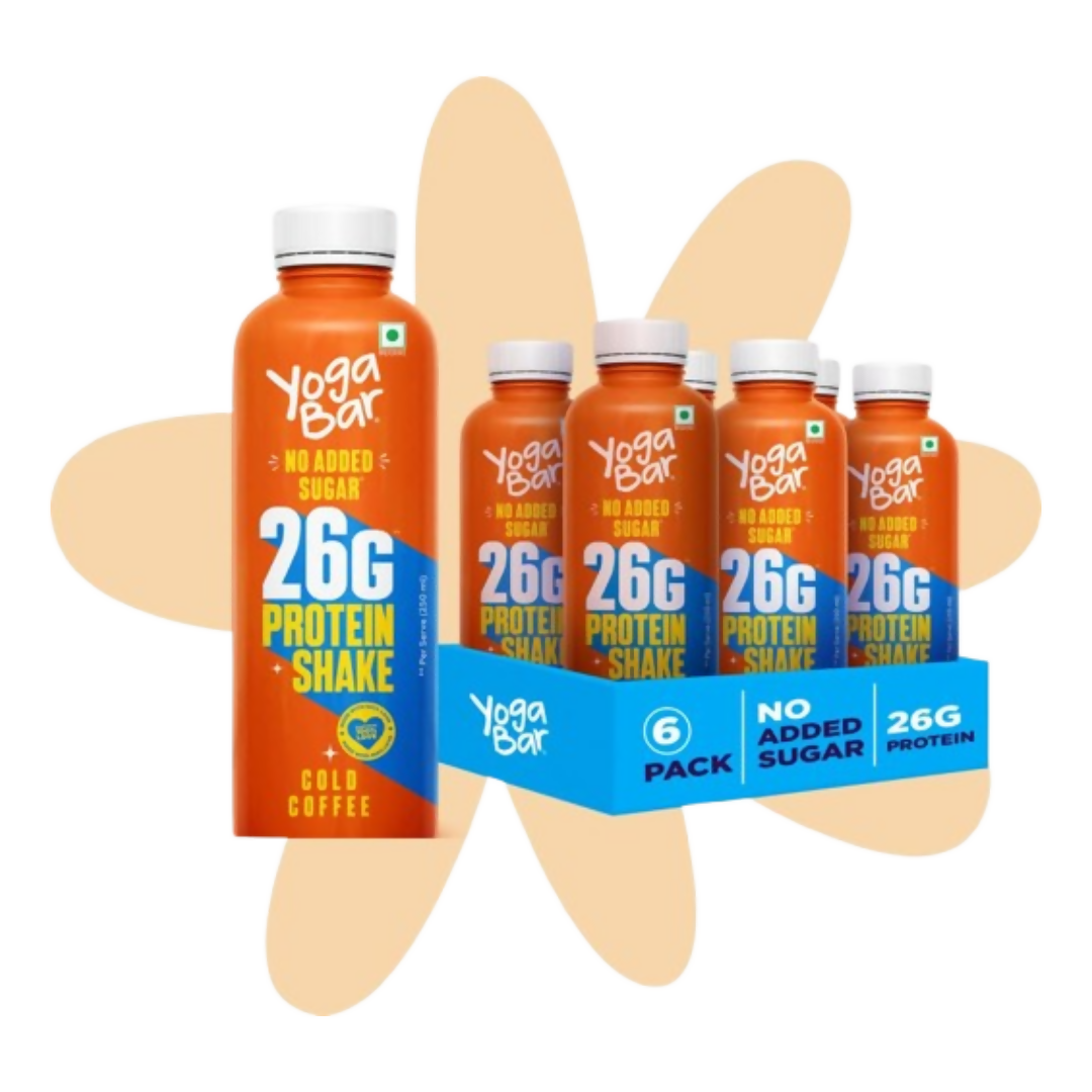 Yoga Bar 26g Protein Shake - Cold Coffee - Safuron