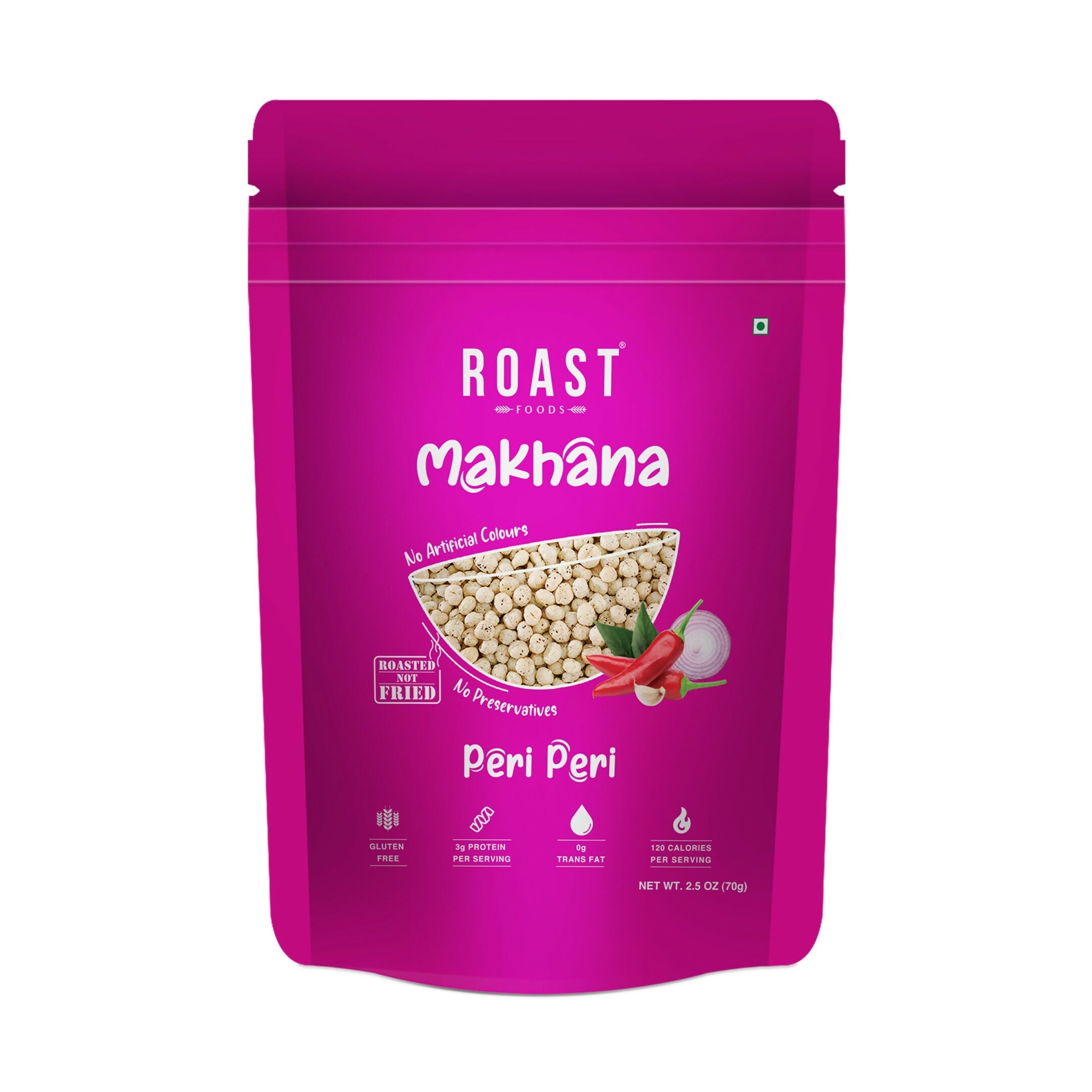 Roast Foods Makhana Peri Peri Roast Foods