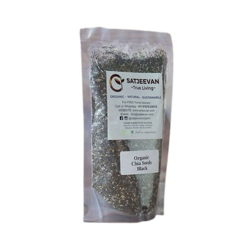 Satjeevan Organic Chia Seeds Black Satjeevan