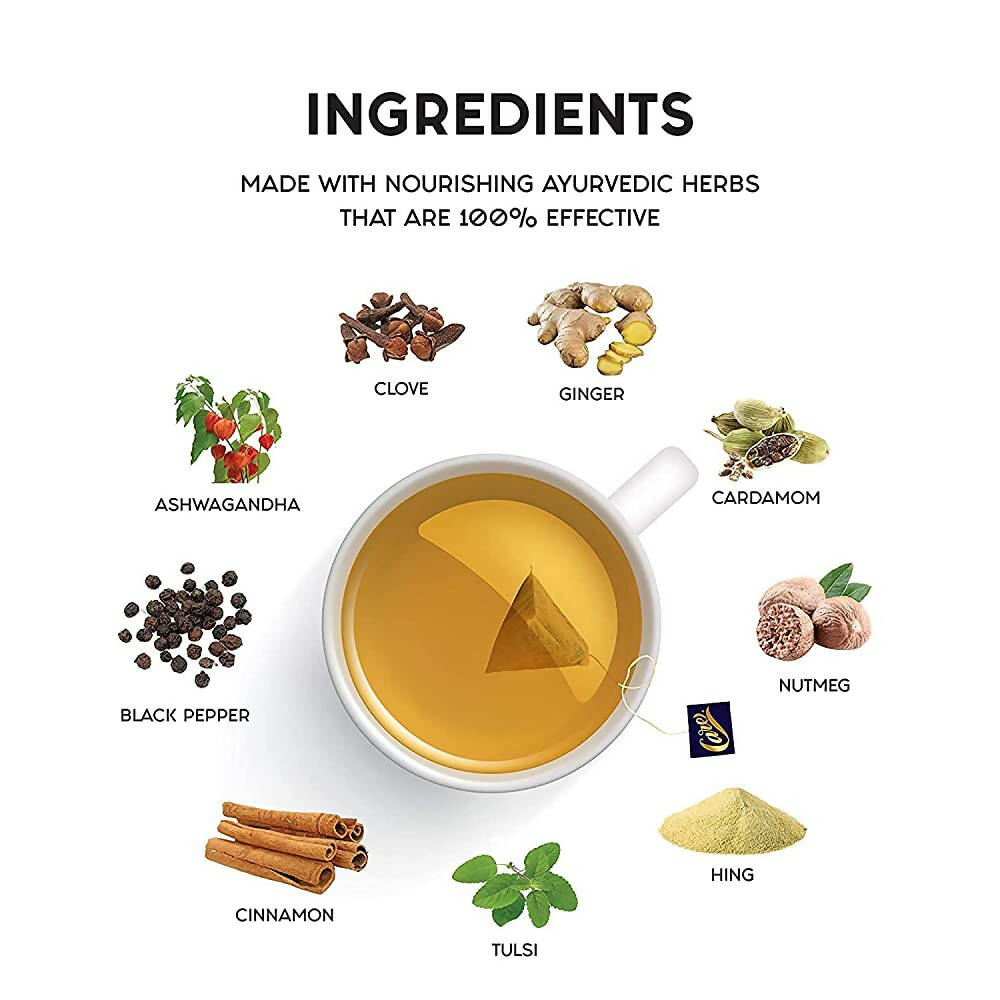 Care Ashwagandha Spiced Green Tea Bags Ban Labs