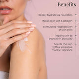 Forest Essentials Radiance Renewal Body Cream Lime Saffron & Oudh