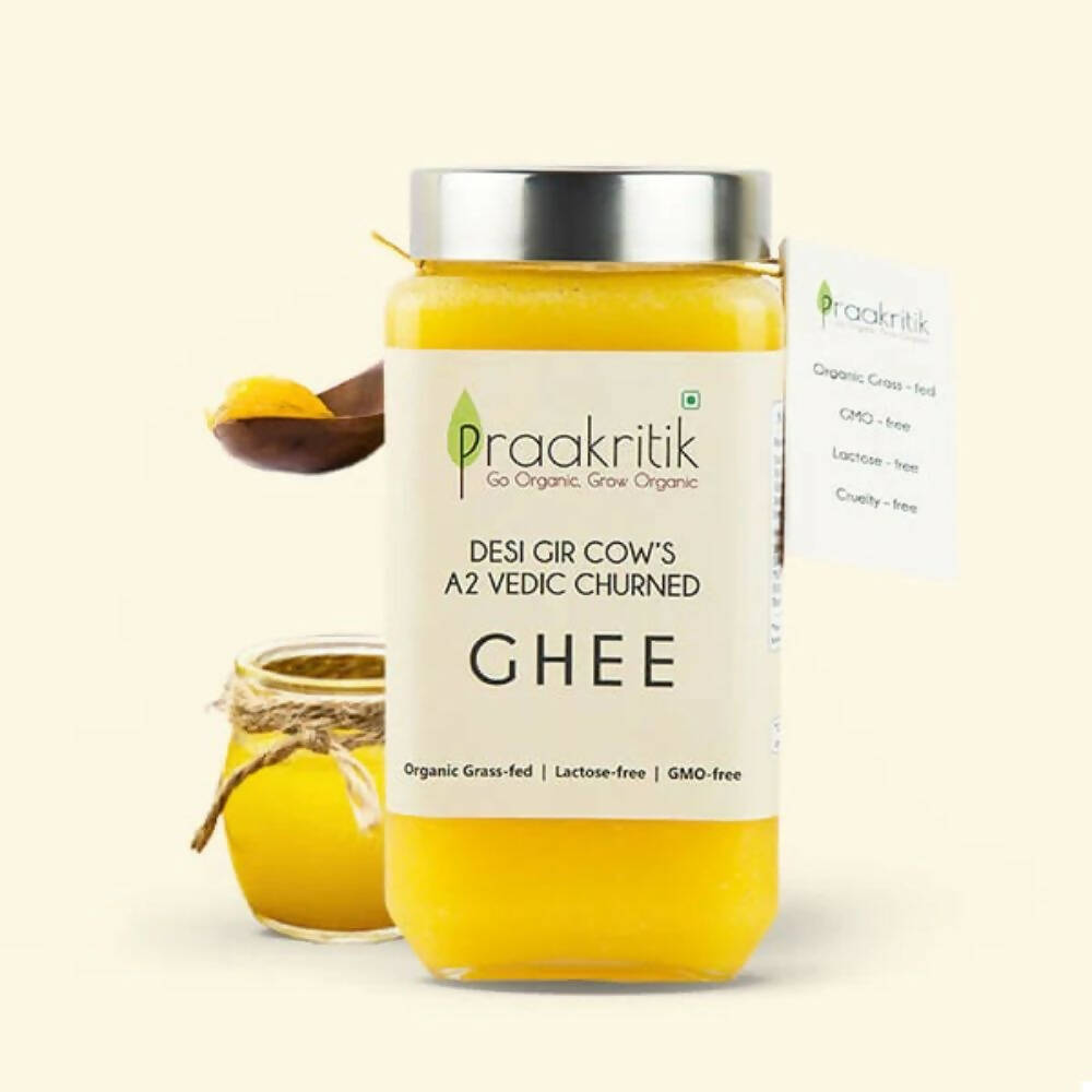 Praakritik Natural Desi Gir Cow A2 Ghee - Safuron