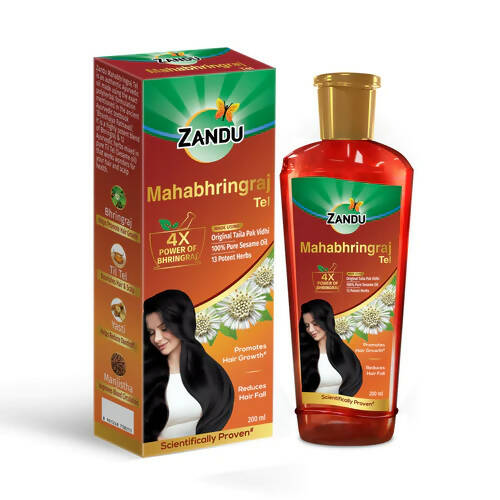 Zandu Mahabhringraj Tel - safuroncart