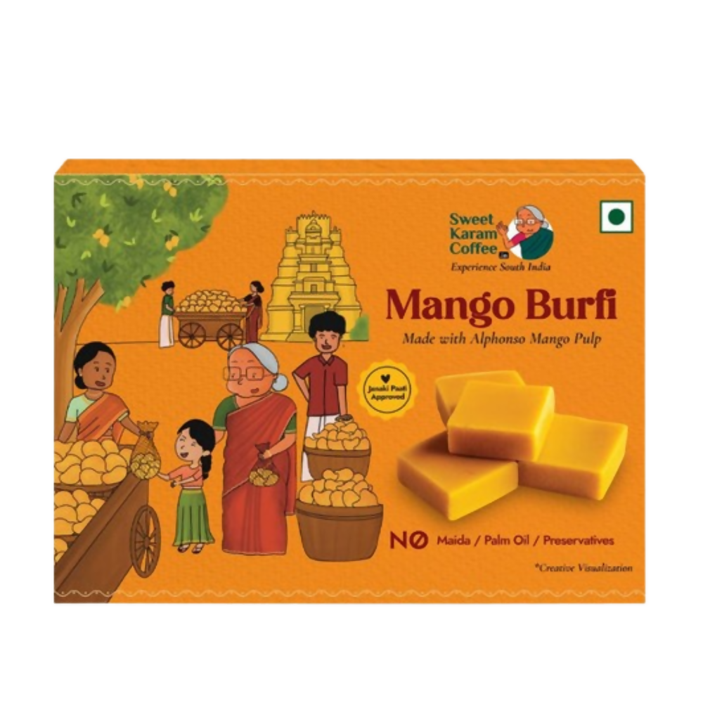 Sweet Karam Coffee Mango Burfi - Safuron