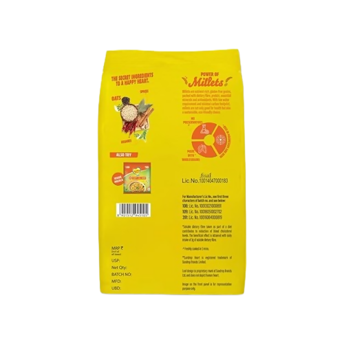 Sundrop Heart Classic Masala Oats With Millets Sundrop