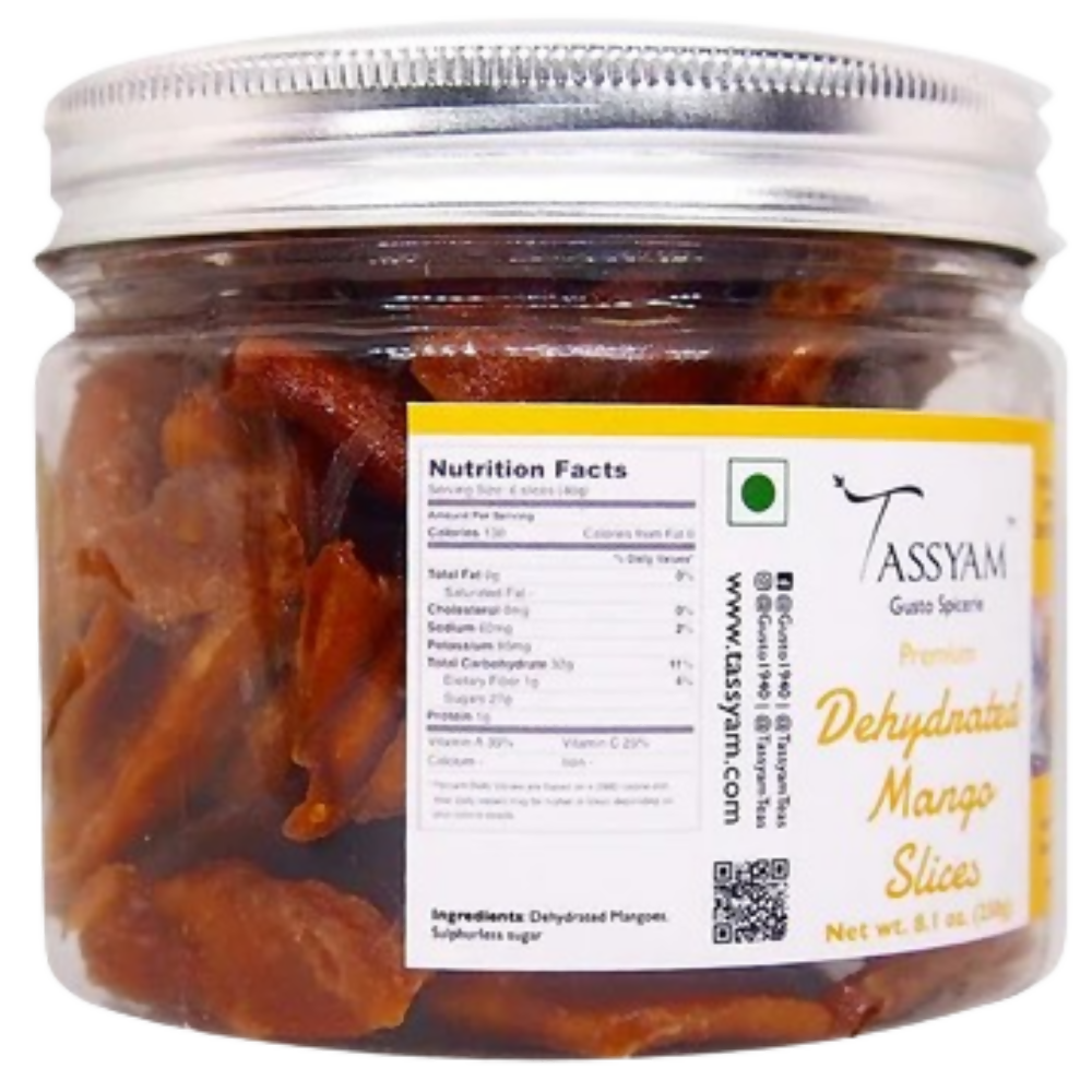 Tassyam Organics Dehydrated Mango Slices Tassyam Organics