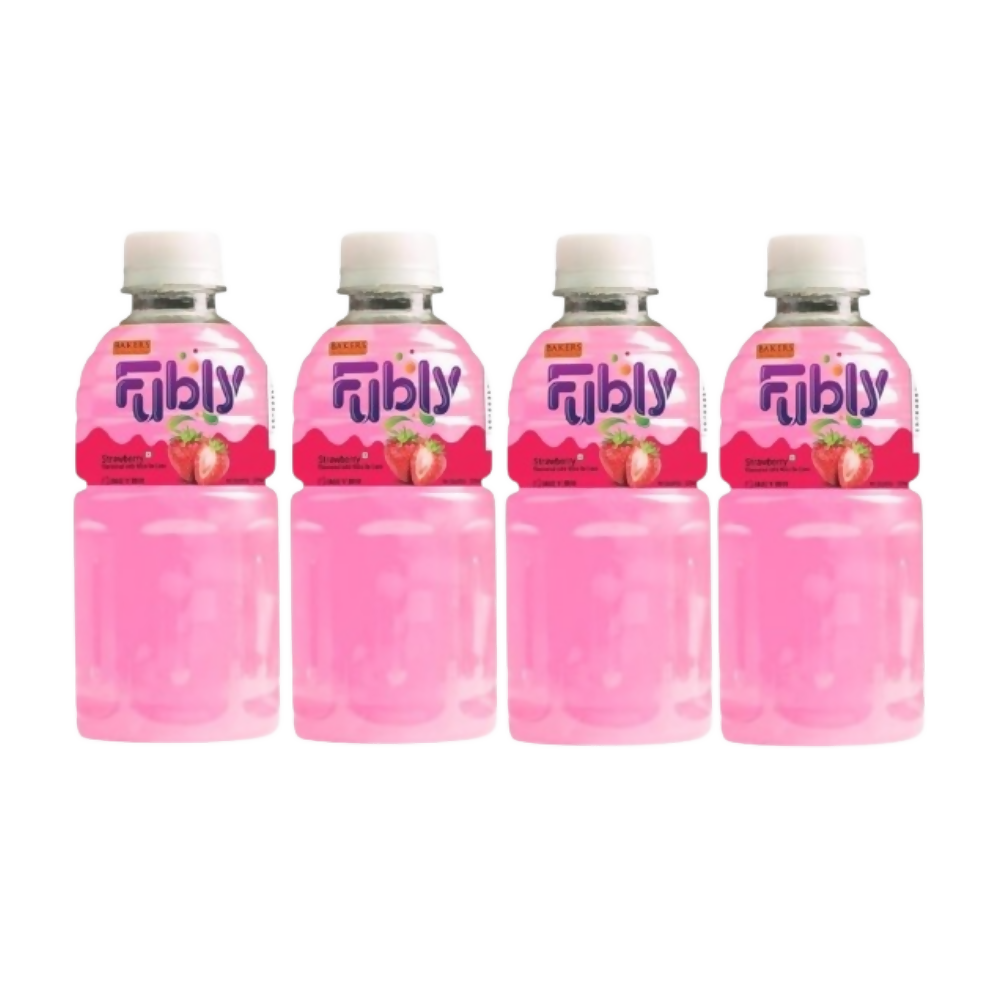 BAKERS Fubly Strawberry Juice Drink - Dista