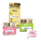 Sorich Organics Mother's Superfood Mix, Badam Milk & Pudina Seeds Mix - Combo - Safuron