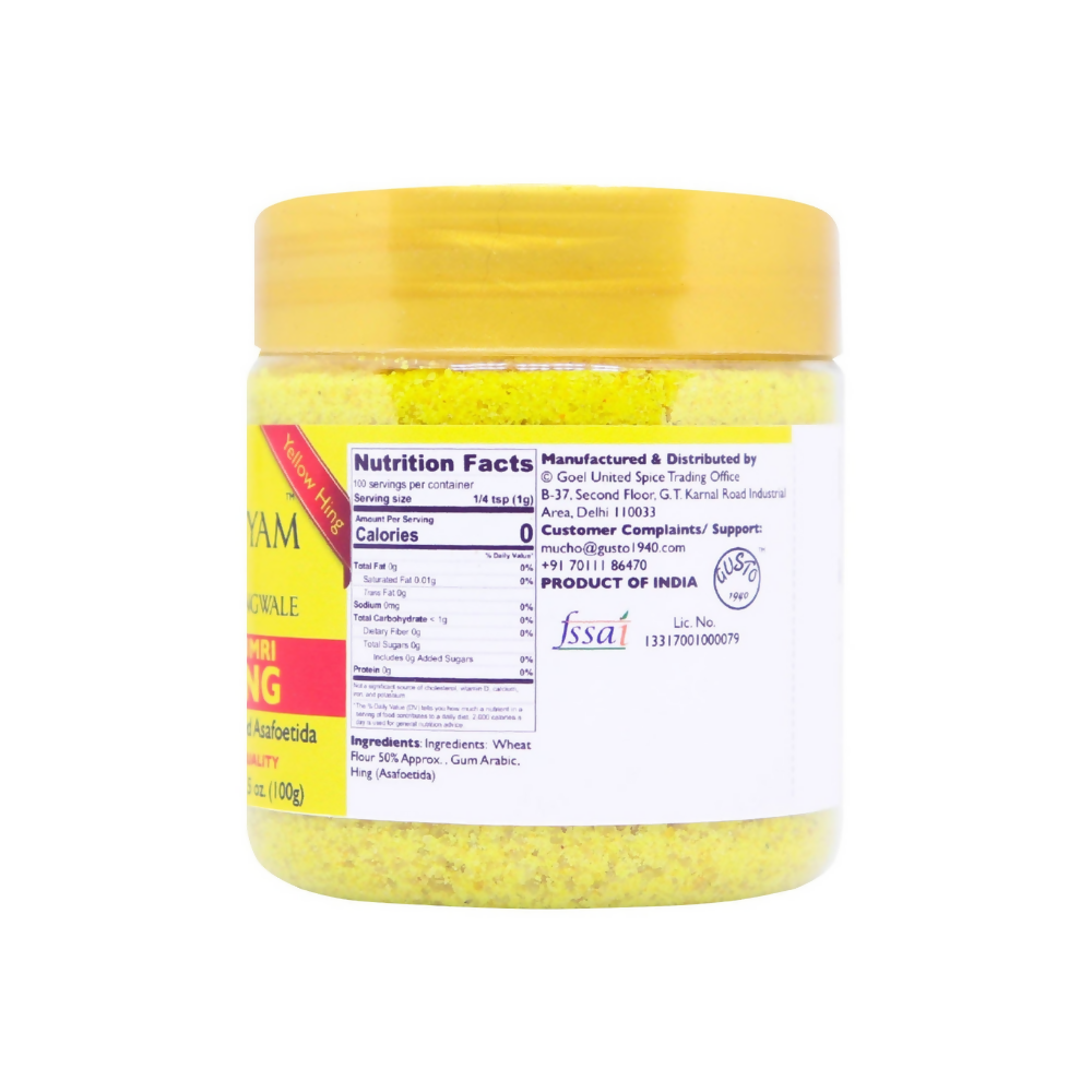 Tassyam Organics Khumri Yellow Hing Tassyam Organics