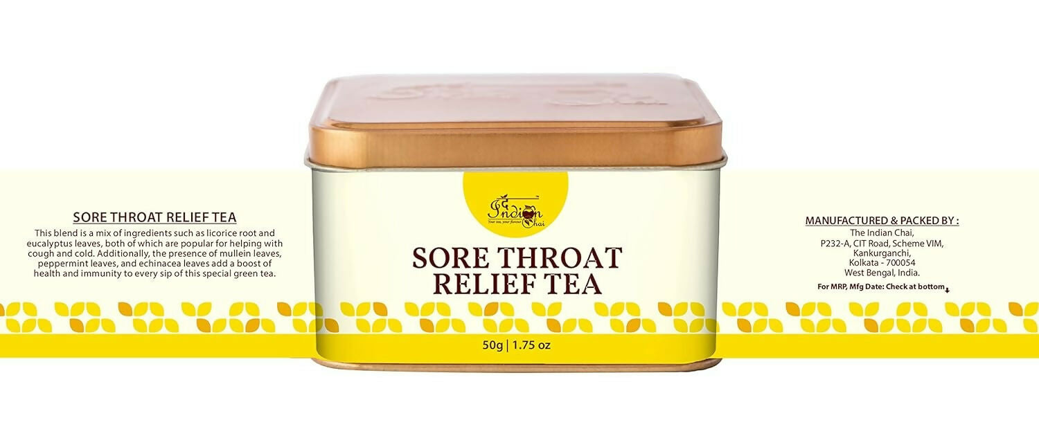 The Indian Chai – Sore Throat Relief Tea The Indian Chai