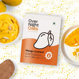 OverNightOats Mango Custard OverNightOats