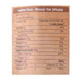 Organic Wellness Masoor Dal Whole Organic Wellness