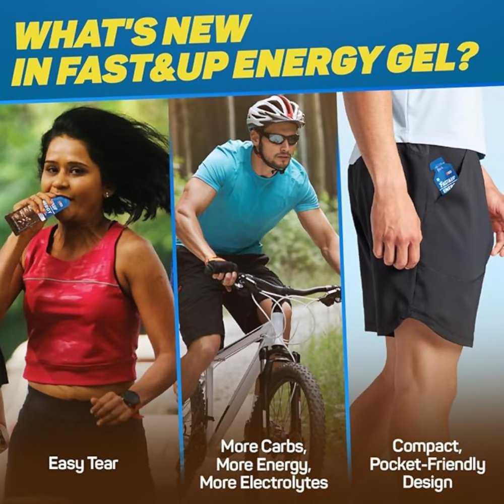 Fast&Up Energy Gel-Orange Blast Flavour Fast&Up