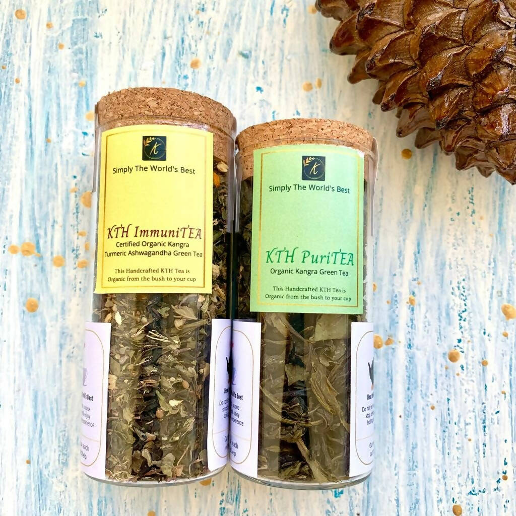 Kangra Tea House PuriTEA & ImmuniTEA Combo Kangra Tea House