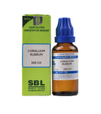 SBL Homeopathy Corallium Rubrum Dilution - Safuron