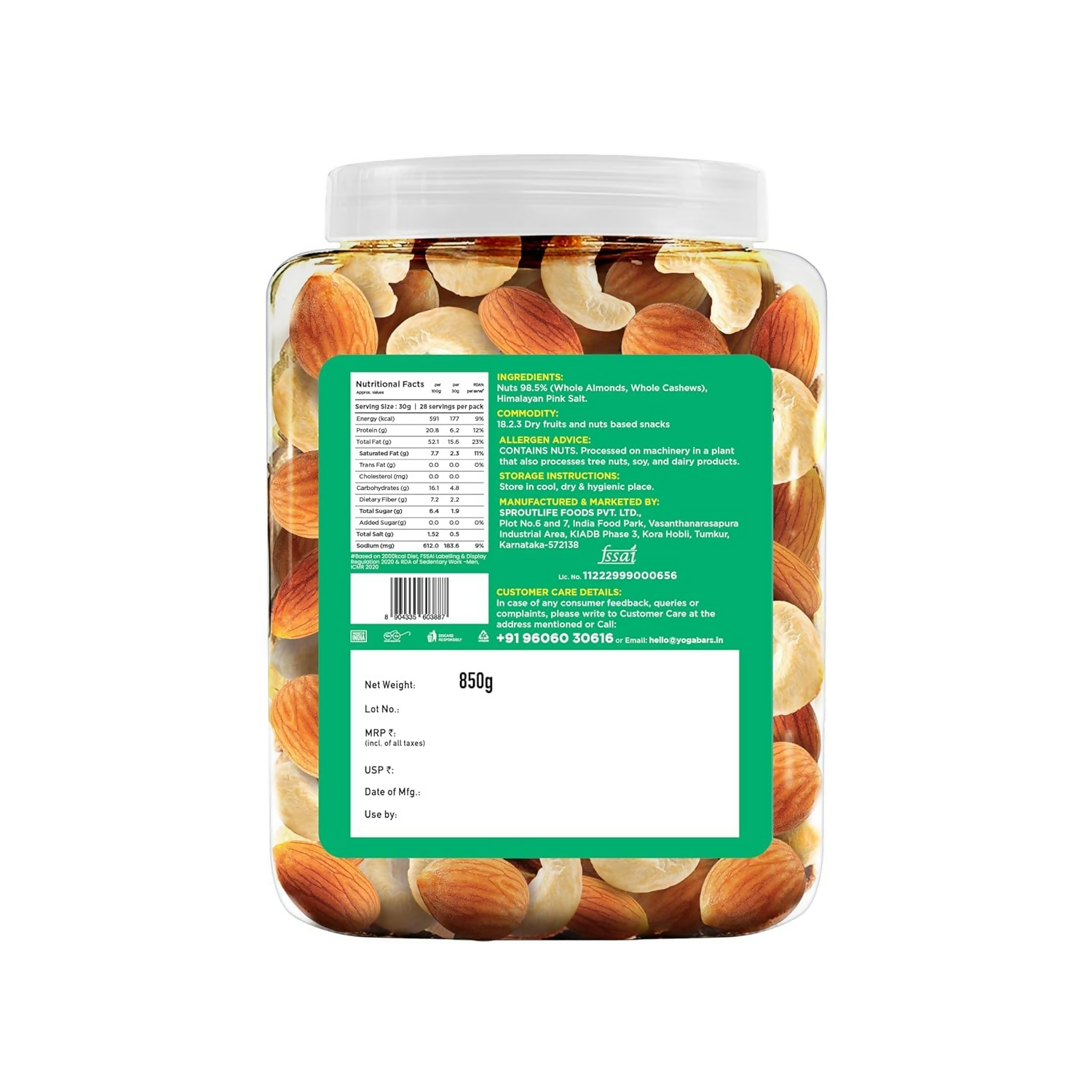 Yoga Bar Daily Health, Protein & Panchmeva Mix Combo Yoga Bar