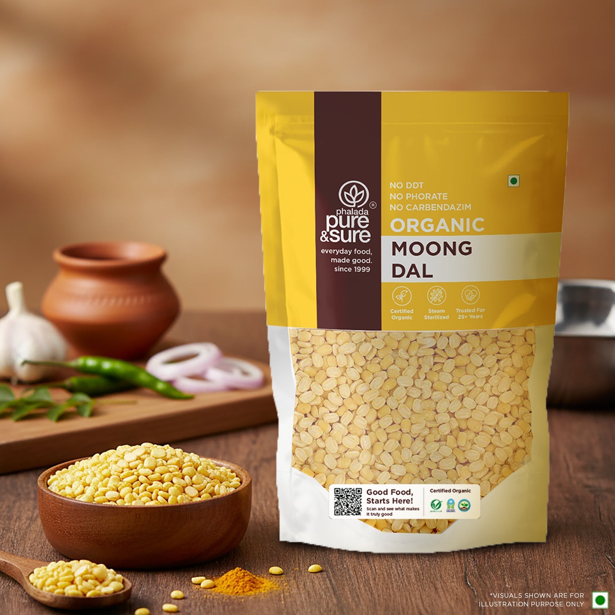 Pure & Sure Organic Moong Dal Pure & Sure