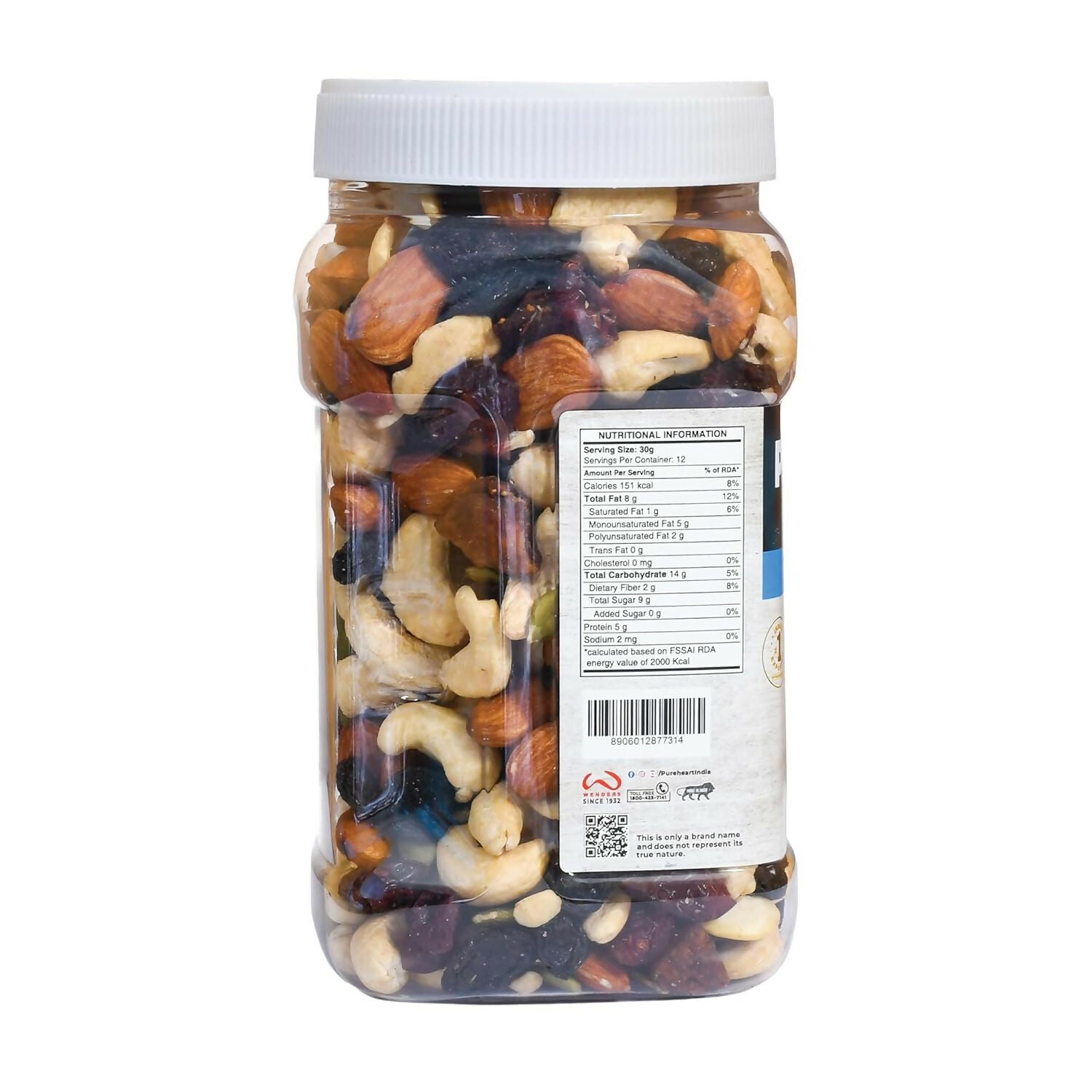 Pureheart Nutmix Fruit & Nuts Dry Fruits Pureheart