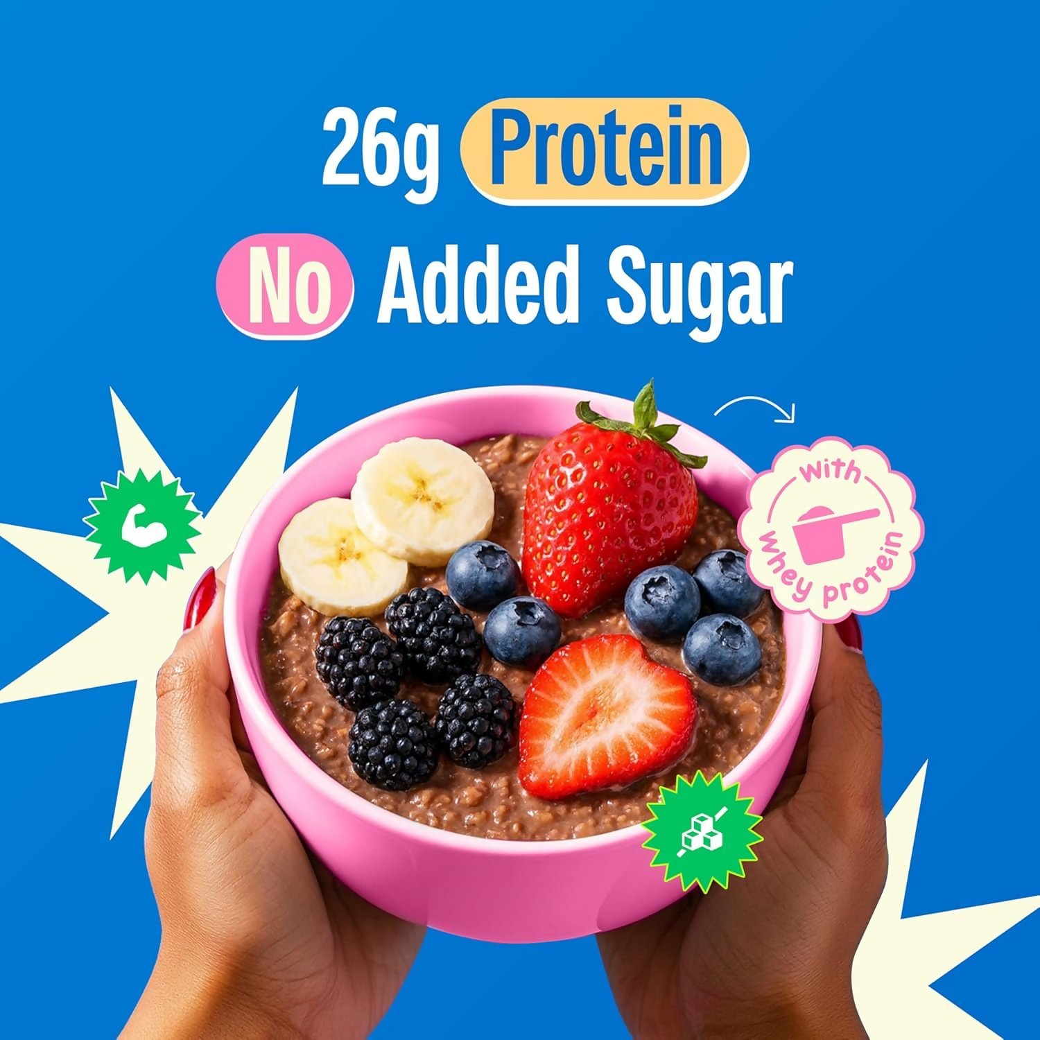Yoga Bar 26g High Protein Oats Combo - Dark Chocolate, Fruits Nuts and Seeds Yoga Bar