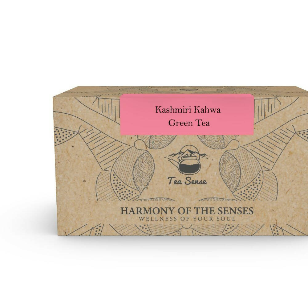 Tea Sense Kashmiri Kahwa Detox Green Tea Bags Box Tea Sense