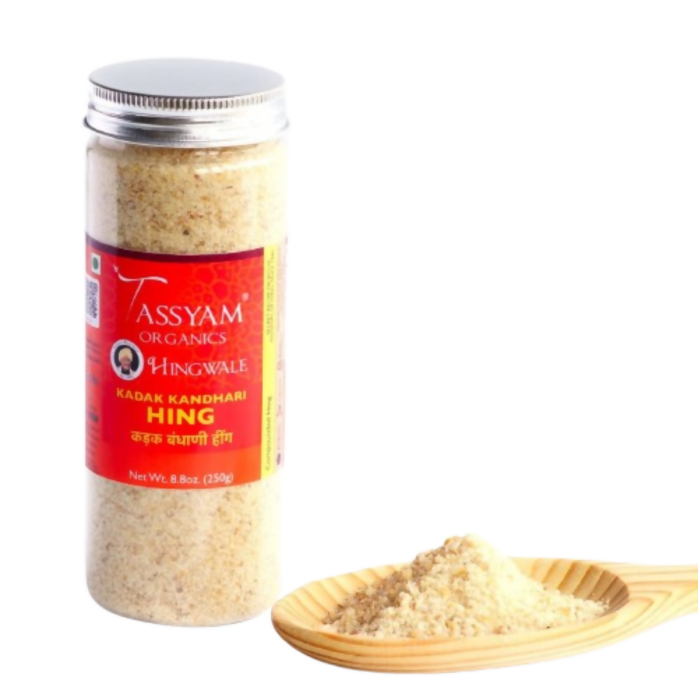 Tassyam Organics Kadak Kandhari Hing Tassyam Organics