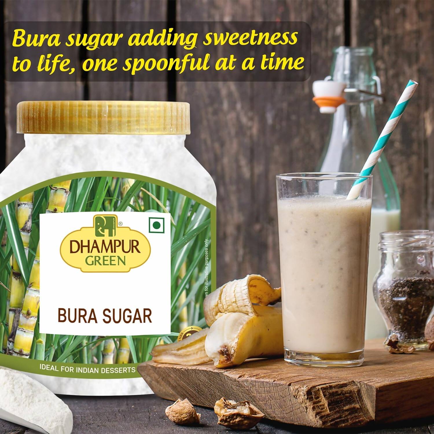 Dhampur Green Bura Sugar Dhampur Green