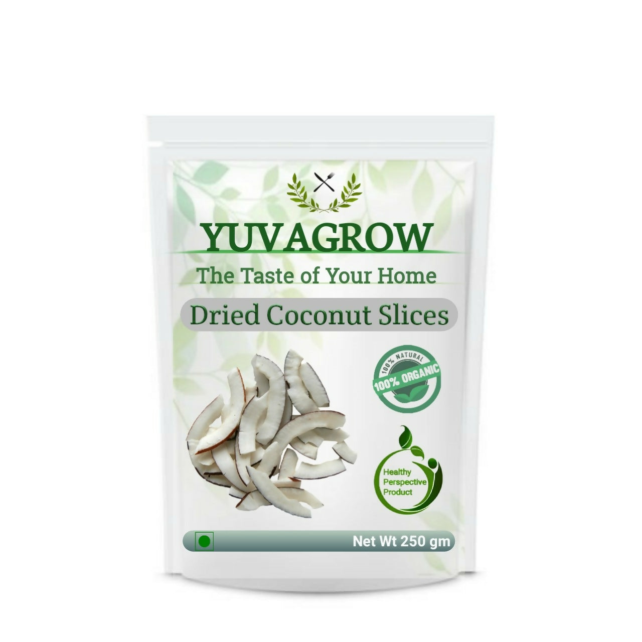Yuvagrow Dry Coconut Slices Yuvagrow