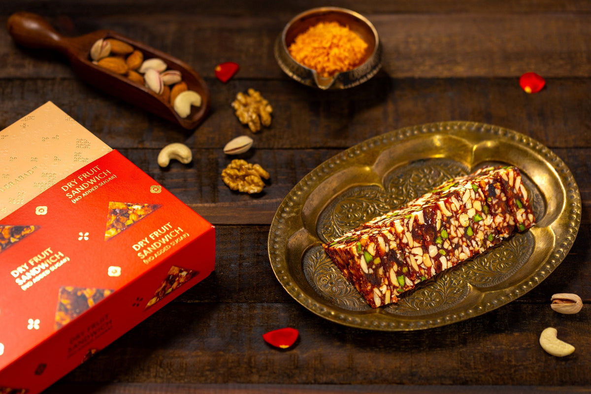 Almond House Dry Fruit Sandwich (Without Sugar) (MAP) - Safuron