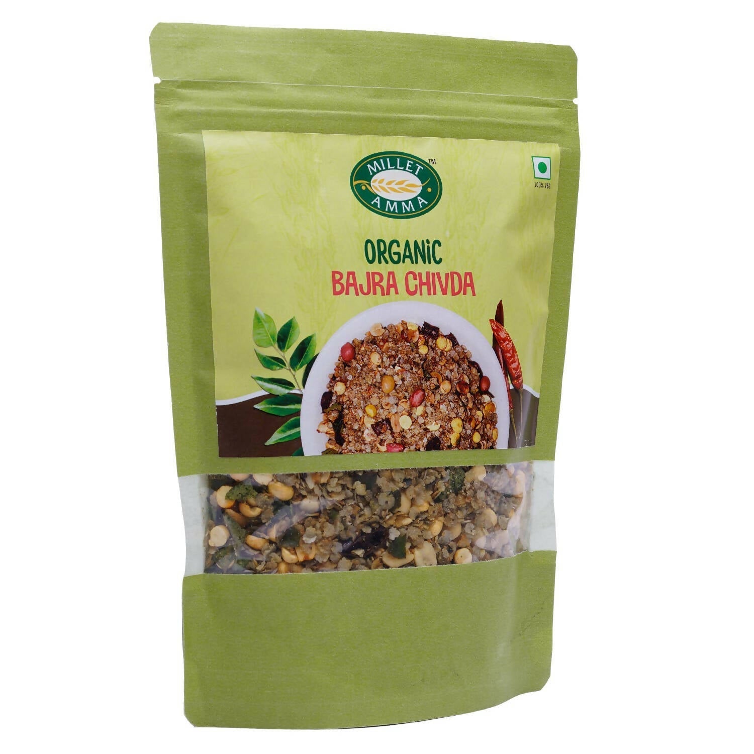Millet Amma Organic Bajra Chivda Namkeen Millet Amma