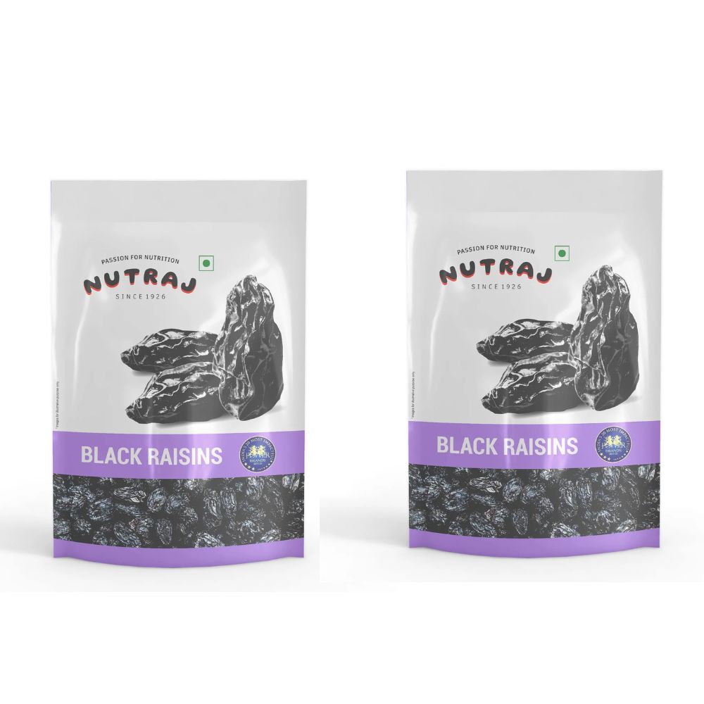 Nutraj Dried Black Raisins - Safuron
