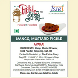 The Pickle Story Mango and Mustard – Avakai Pickle The Pickle Story