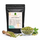 Village-Organica Green Cardamom (Elaichi) Whole – Handpicked - Dista