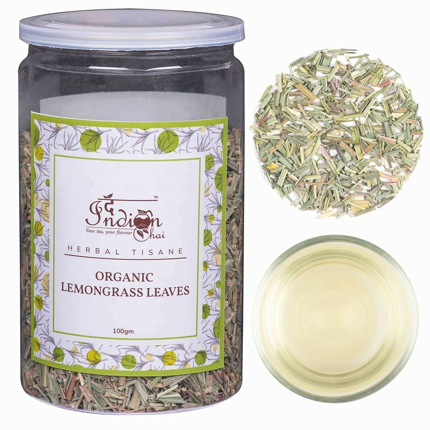 The Indian Chai – Organic Lemongrass Tea The Indian Chai