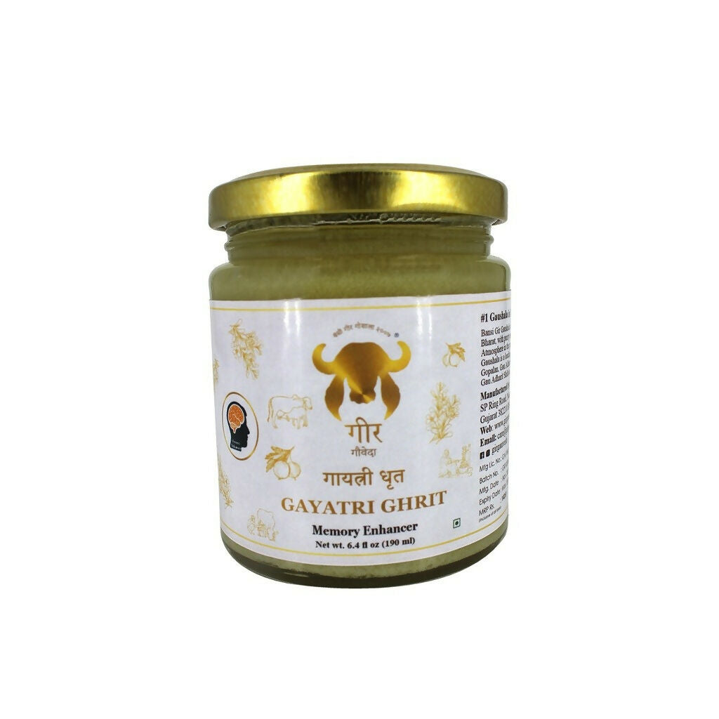 Gir Gayatri Ghrit Ghee | Premium Cow Cultured Ghee | Made From Grass Fed Cow's Milk Gir Gauveda