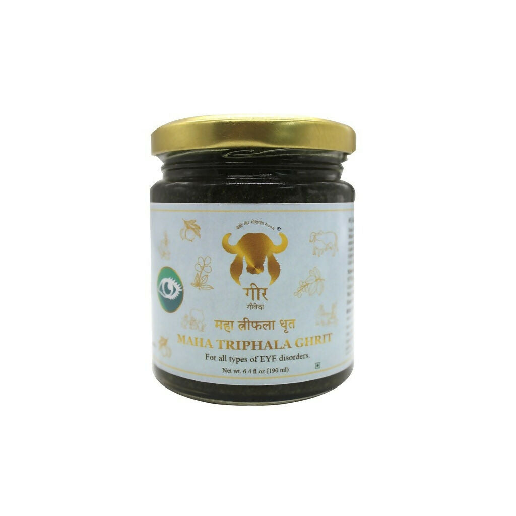 Gir Maha Triphala Ghrit Ghee | Good for Eye Health | Improves Gut Health | Pure & Organic Ghee Gir Gauveda