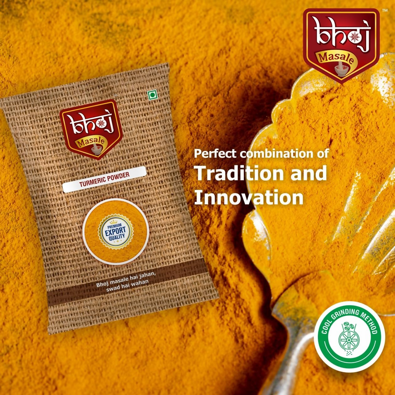 Bhoj Masale Turmeric Powder Bhoj Masale