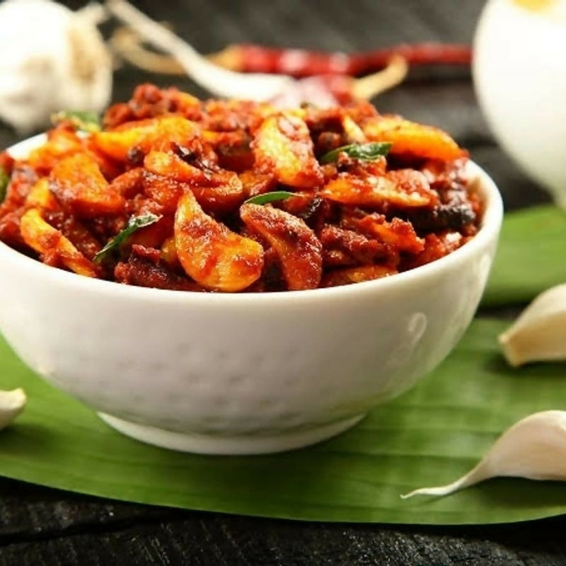 konaseema Garlic Pickle (Veluli Pachadi) konaseema special foods
