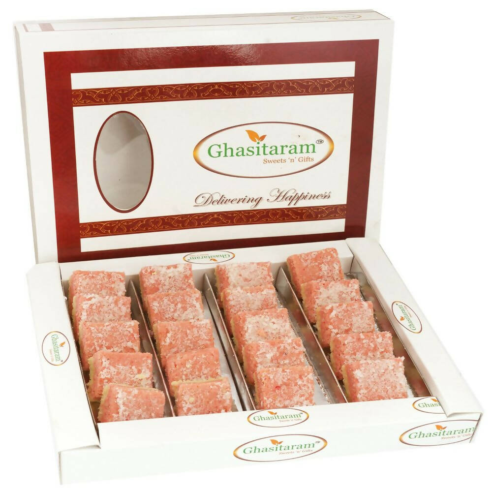 Ghasitaram Sugarfree Mawa Coconut Barfi - Safuron