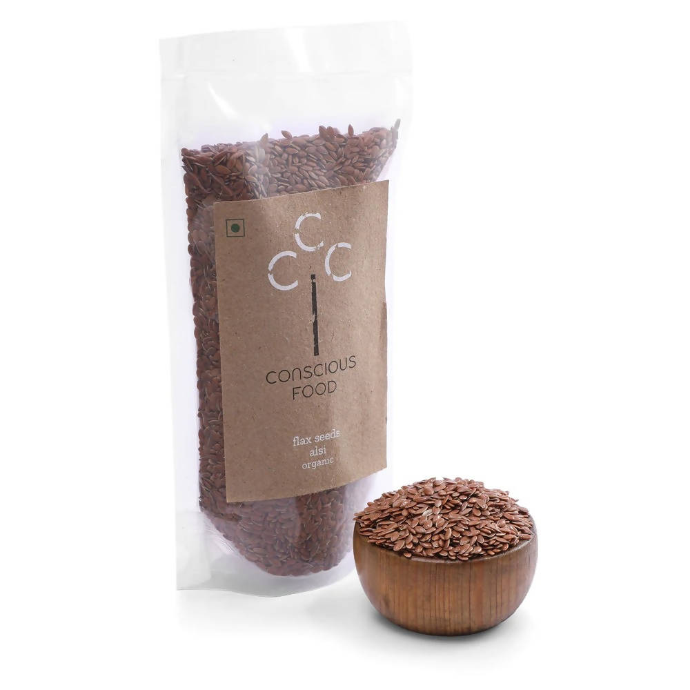 Conscious Food Organic Flax Seeds Conscious Food