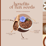 Organic Ayurvedistan Flax Seeds Organic Ayurvedistan